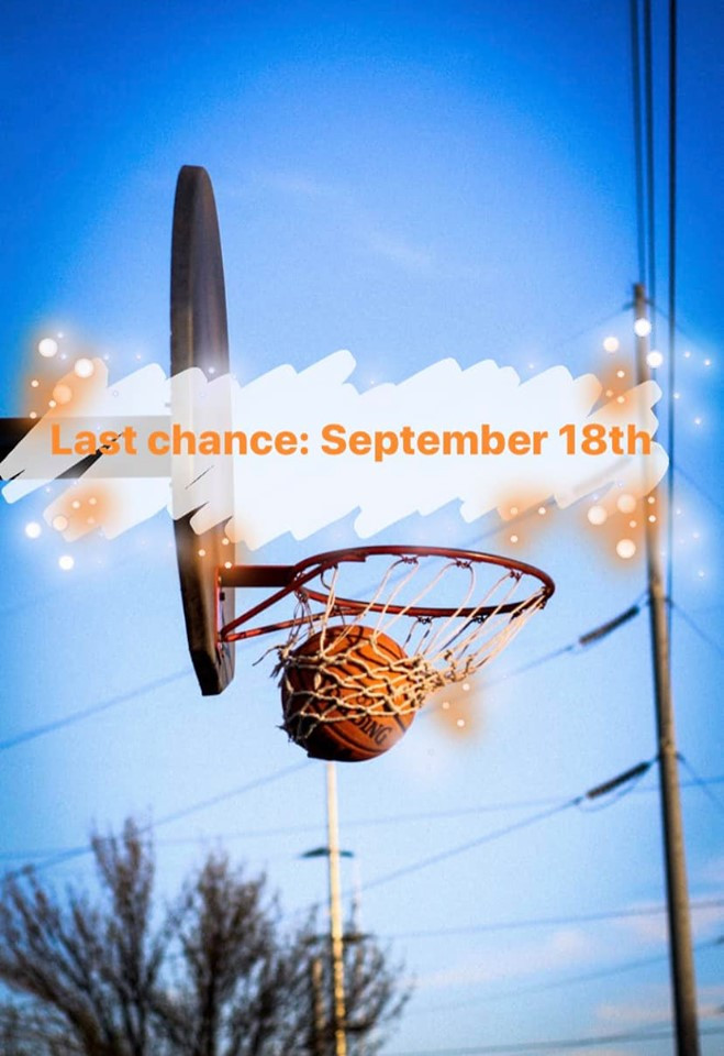 LAST CHANCE: Basketball Registration