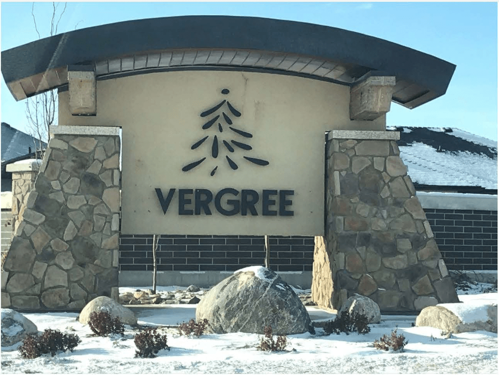 Evergreen Sign Modifications